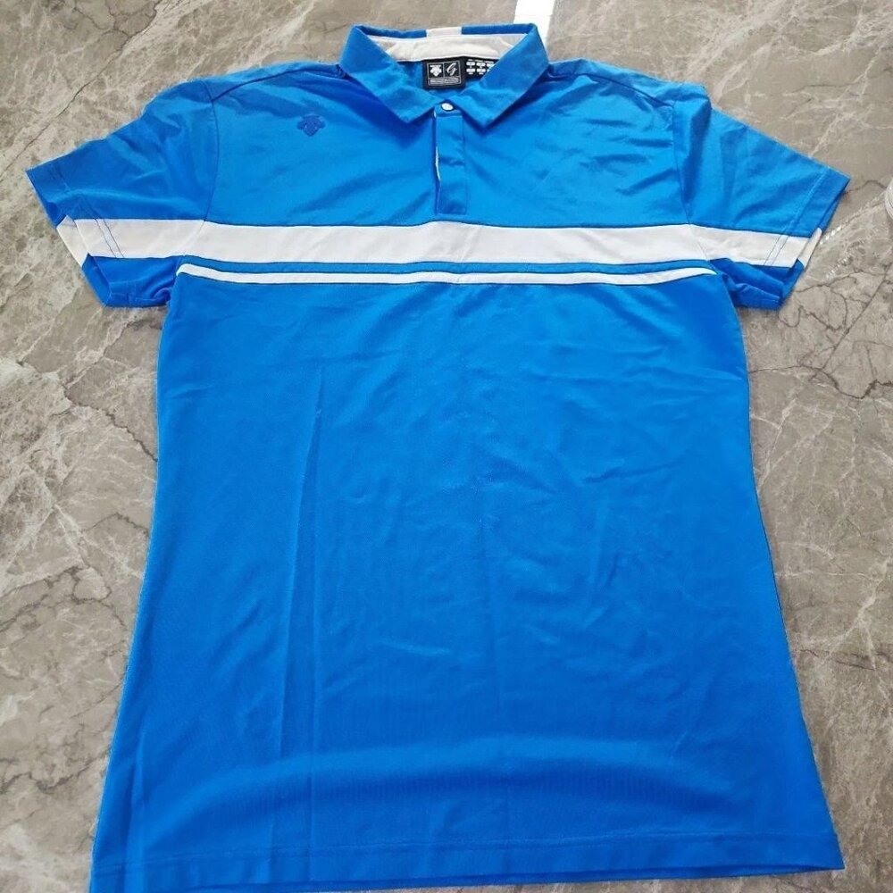 DESCENTE GOLF SHIRT Size Medium (2049) - Picture 2 of 6